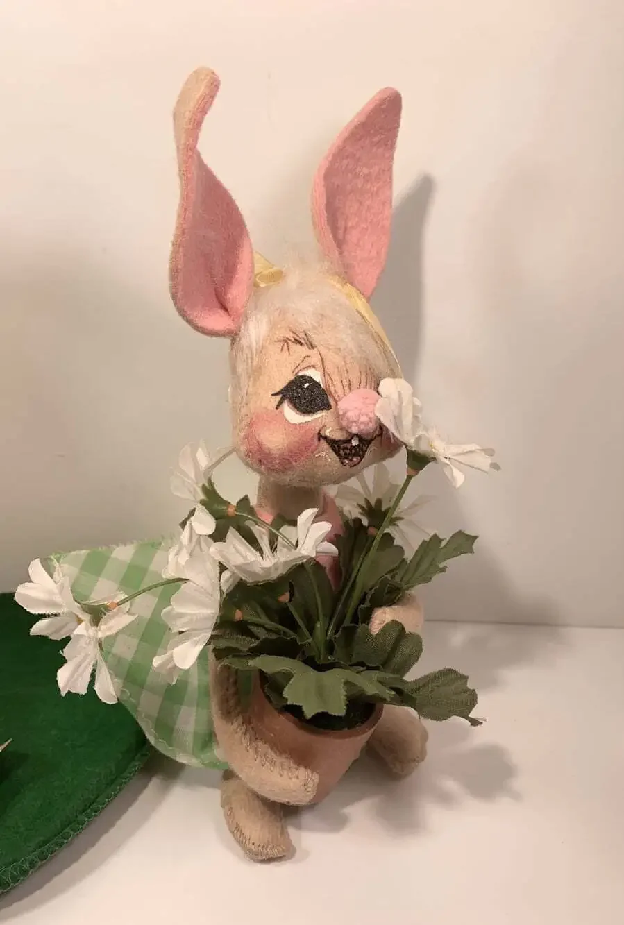 Annalee Easter Bunnies Gardening Girls Spring Bunnies 1988